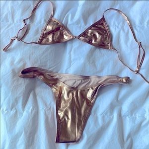 Rose good micro bikini